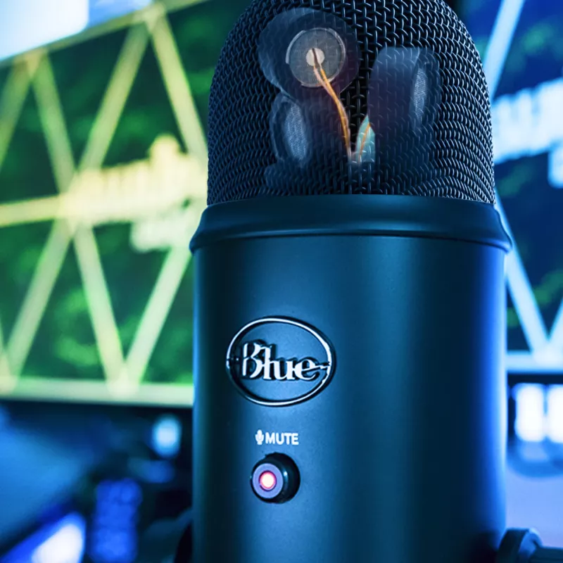 Blue Microphones Yeti mikrofoni USB Blackout