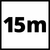 Letku Einhell 4138200 ilmakompressorin lisävaruste 15 m