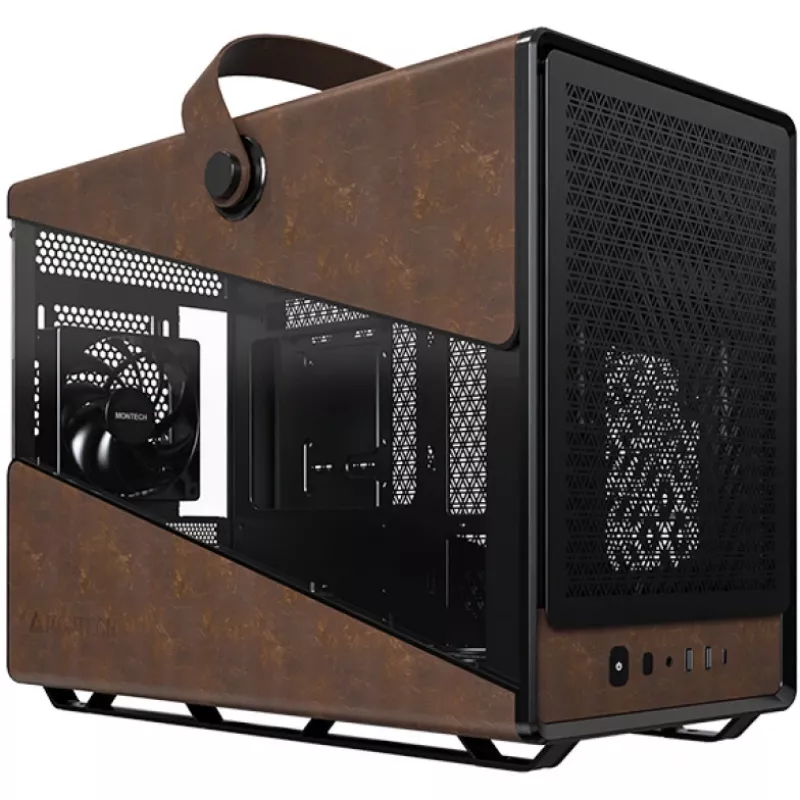 PC-kotelo Montech Heritage PRO Midi Tower musta