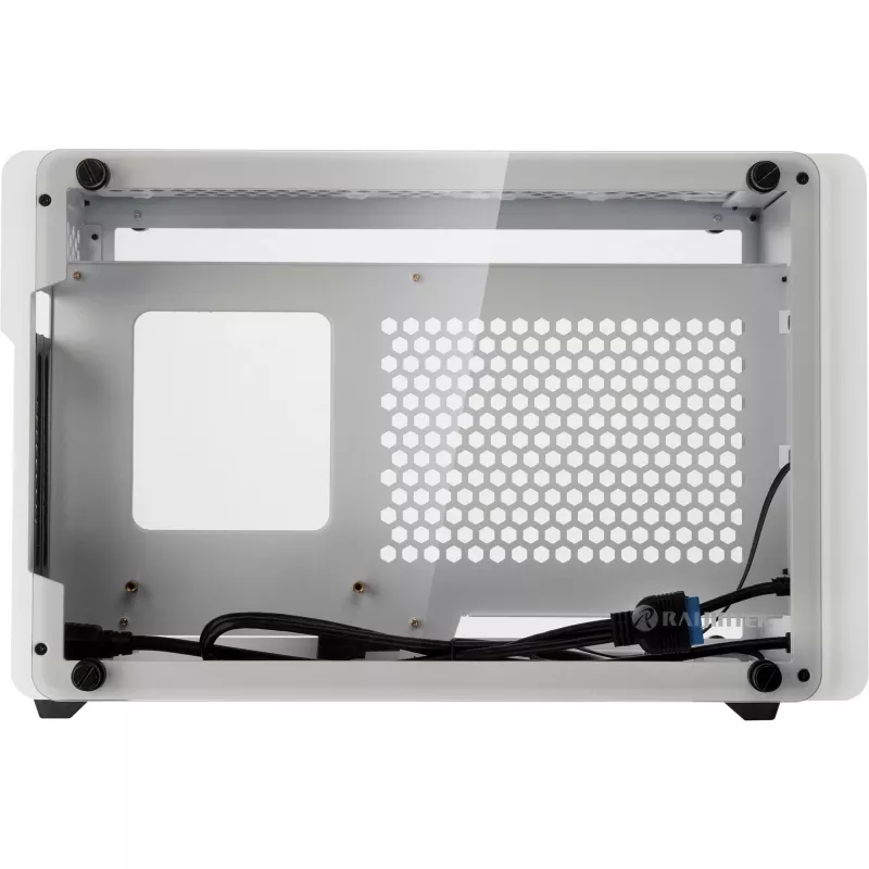 RAIJINTEK Ophion Mini-ITX kotelo karkaistulla lasilla - valkoinen - kotelo - Mini-ITX