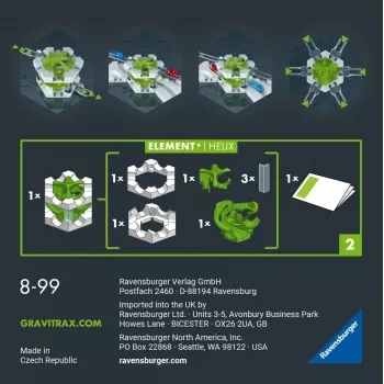 Rakennussarja Gravitrax PRO elementti Helix