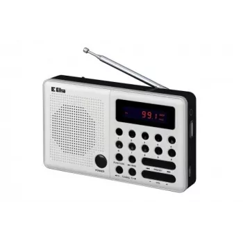 Eltra Radio Pliszka USB, FM valkoinen