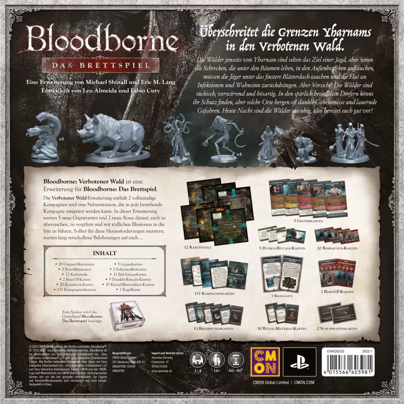 Bloodborne: The Board Game - Forbidden Woods (lisäosa)