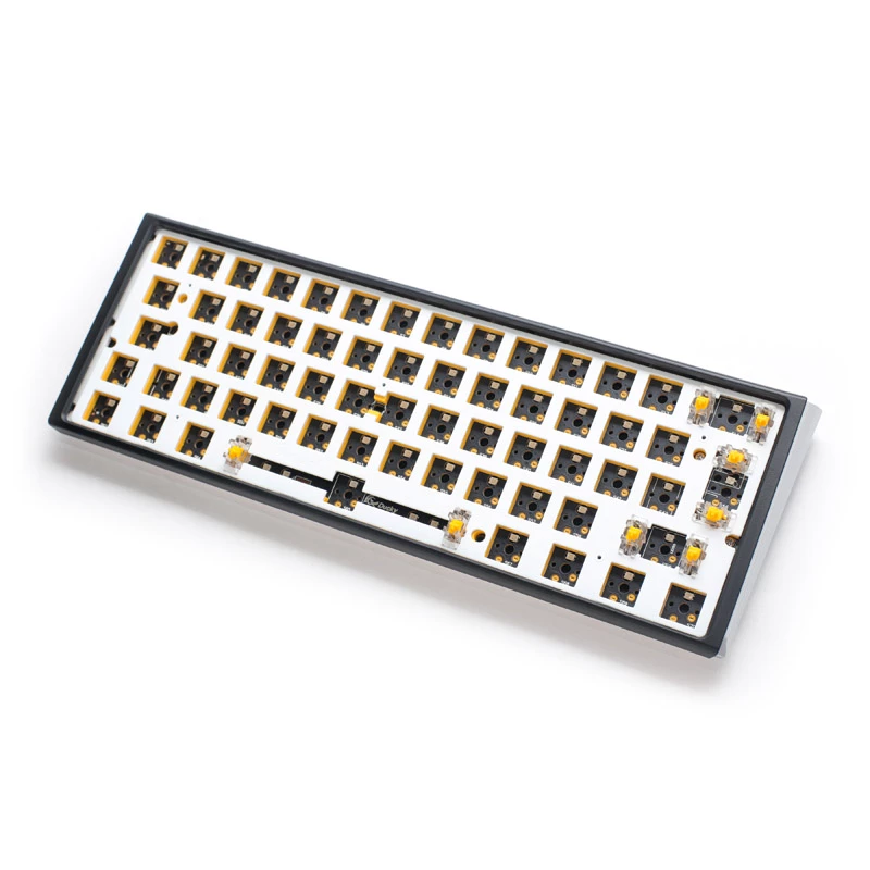 Ducky One 3 Hot-Swap Barebone Mini-näppäimistö pelikäyttöön USB US-englanti musta