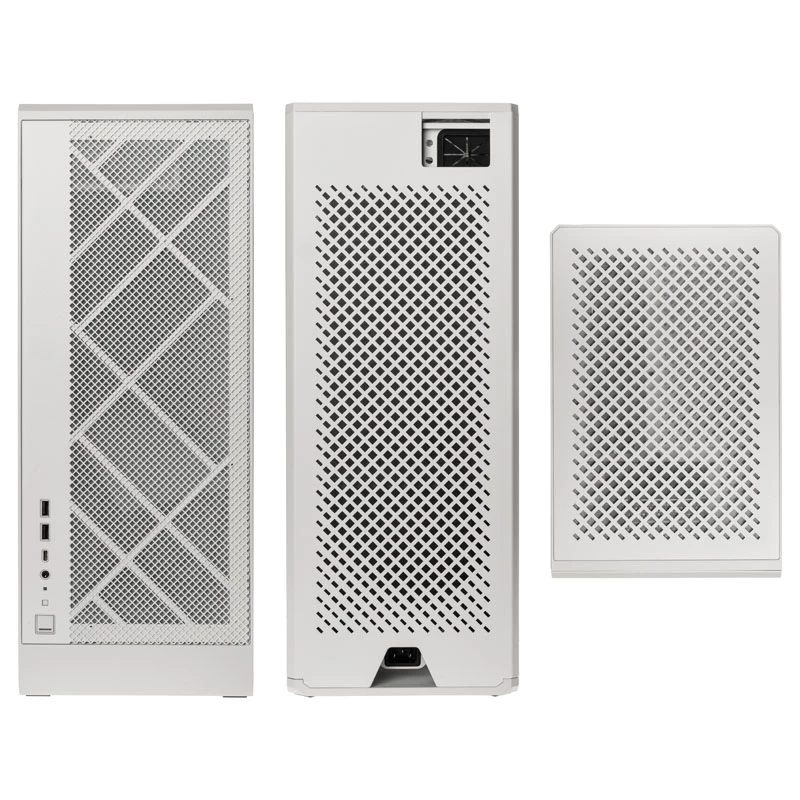 Tietokonekotelo SilverStone ALTA G1M microATX, valkoinen