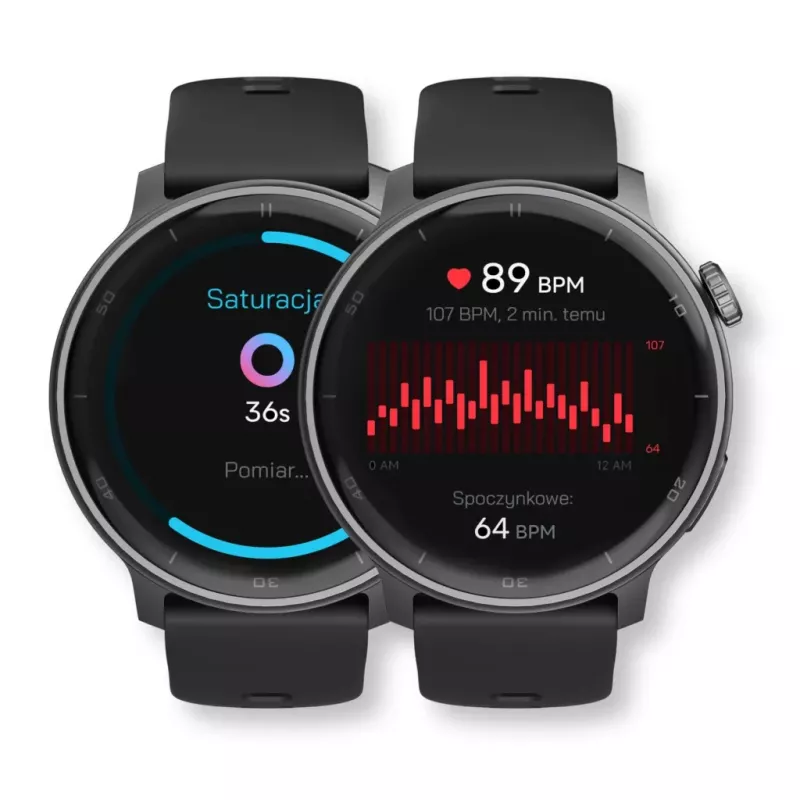 Älykello Stelio STSWA101BK Activ GPS 46 mm musta