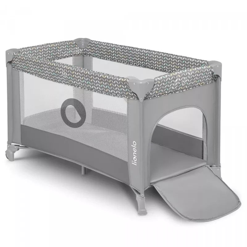 Lionelo Stefi Concrete Multicolor - matkasänky 2 in 1