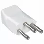 Sähköpistoke Bachmann 910.275 valkoinen