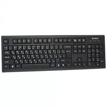 A4Tech KR-85 näppäimistö USB QWERTY US englanti musta