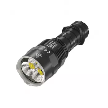 Käsivalaisin Nitecore TM9K PRO – 9900 lm, USB-ladattava, IP68, 133 mm, 227 g, alumiini, musta