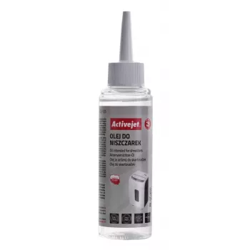 Silppuriöljy ActiveJet ASO-125 125 ml pullo applikoattorilla toimistosilppureille