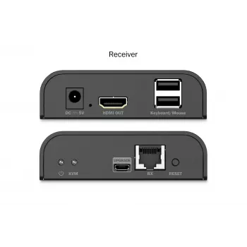 KVM-jatkajasarja DIGITUS DS-55355 HDMI over IP 4K 60Hz