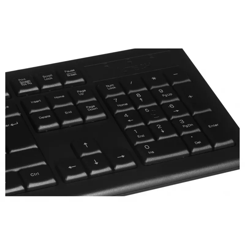 A4Tech KR-85 näppäimistö USB QWERTY US englanti musta