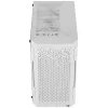 ATX AEROCOOL TRINITY MINI FRGB MICRO MINI TOWER -KOTELO LASIPANEELILLA (VALKOINEN)
