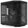 HYTE Y70 CS-HYTE-Y70-B Midi Tower -tietokonekotelo, E-ATX, karkaistu lasi, Pitch Black