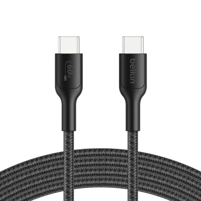 Belkin USB-C/USB-C -pelikaapeli 2 m punottu Switch 2 ENA008hq2MBK (ENA008HQ2MBK)