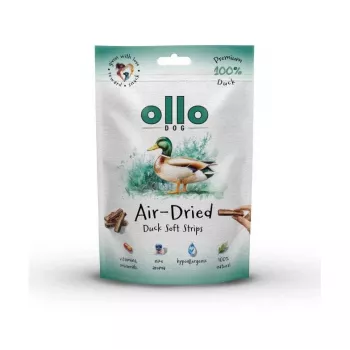 OLLO ilmakuivatut ankanauhat - koiranherkku - 80g