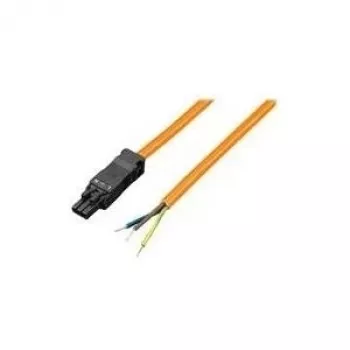 Rittal SZ 2500.500 LED-järjestelmävalaisimen liitäntäkaapeli, 100-240 V, 3 m, oranssi