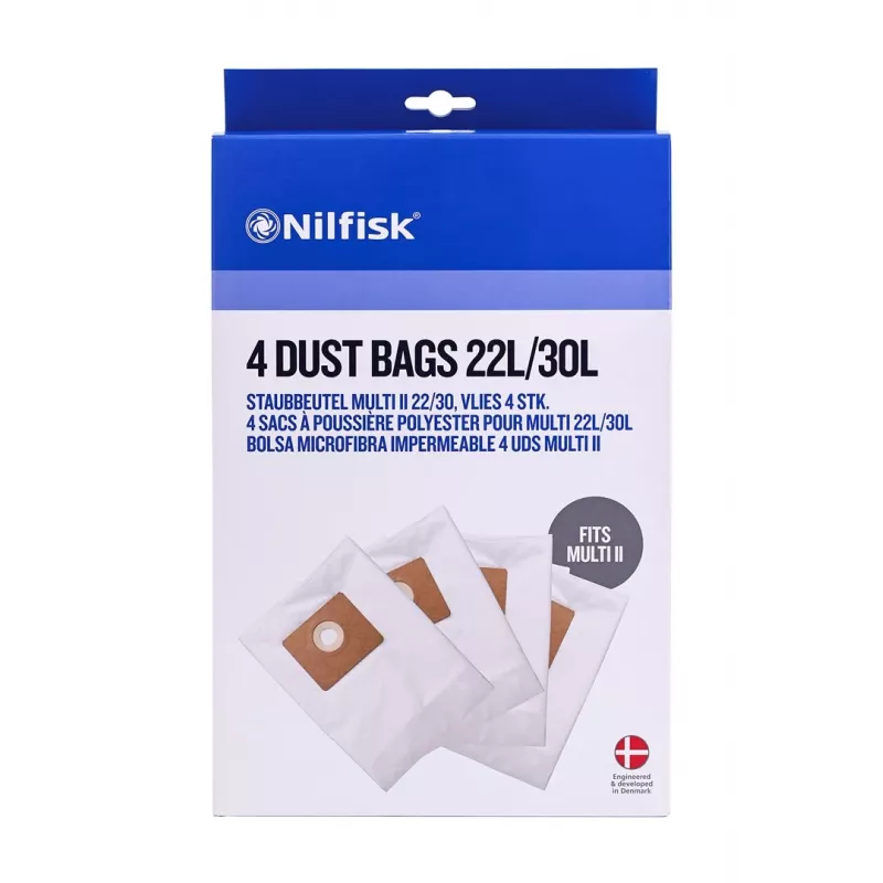 Nilfisk 107417195 -rummusäiliöimuri pölypussit