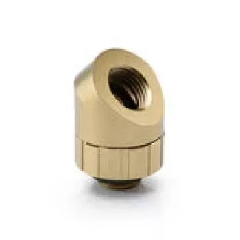 45°:n kulmakierreliitin BitsPower Artemis – Stardust Gold