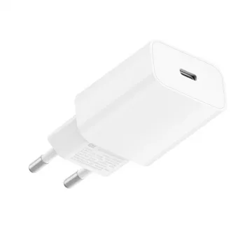 Laturi USB-C 20W Secure Quick Charge alkuperäinen Xiaomi AD201EU valkoinen