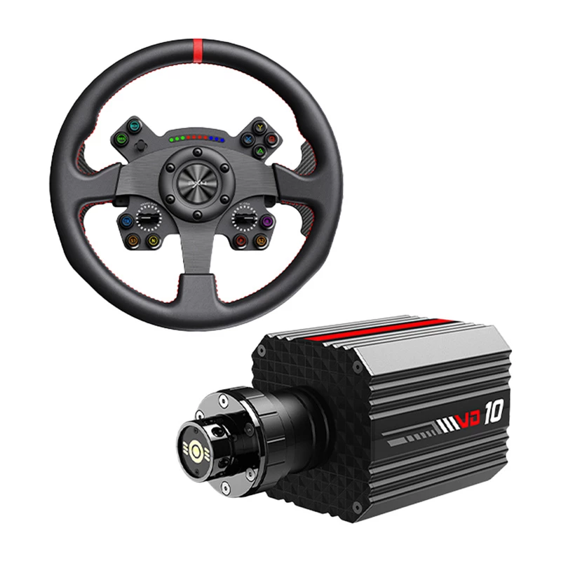 Ratti PXN VD10 CS -jalusta — peliratti PC:lle ja konsoleille, Force Feedback -tuki