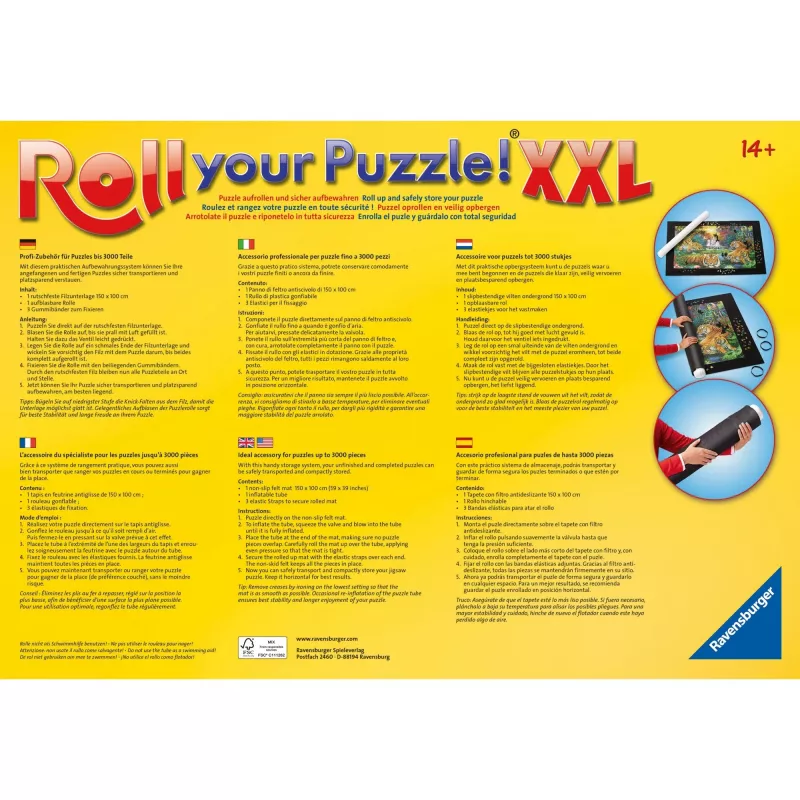 Palapelin säilytysjärjestelmä Ravensburger Roll your Puzzle XXL