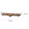 Beper 90.386 teppanyaki-grilli, 70,5 x 23,5 cm tarttumaton levy, 1800 W, musta