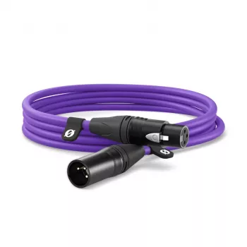 RODE XLR3M-PU premium-XLR-kaapeli, 3 m, violetti