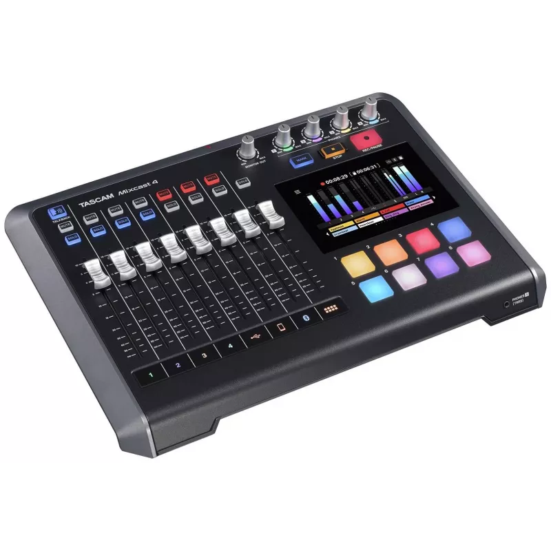 Tascam Mixcast 4 – mikseri podcast-tallennuksiin