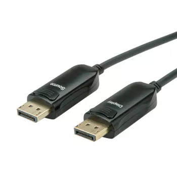 ROLINE DisplayPort v1.4 kaapeli AOC 8K60 ST/ST 20 m - kaapeli - digitaalinen/näyttö/video - 20 m (14.01.3493)