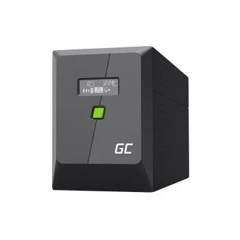 Green Cell keskeytymätön virransyöttö (USV) Line-Interactive 1,5 kVA 900 W 4 AC-lähtöä