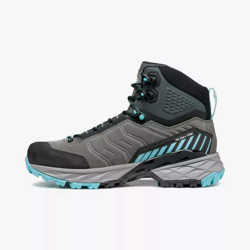 Scarpa Rush TRK GTX Woman naisten vaelluskengät, koko 38, Midgray/Aqua