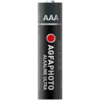 AgfaPhoto Ultra LR03 Micro AAA -paristo, alkali-mangaani, 1,5 V, 4 kpl