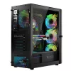 Logic ARAMIS ARGB MINIDI USB 3.0 kotelo musta