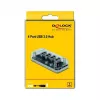USB-keskitin DeLOCK 64087 läpinäkyvä