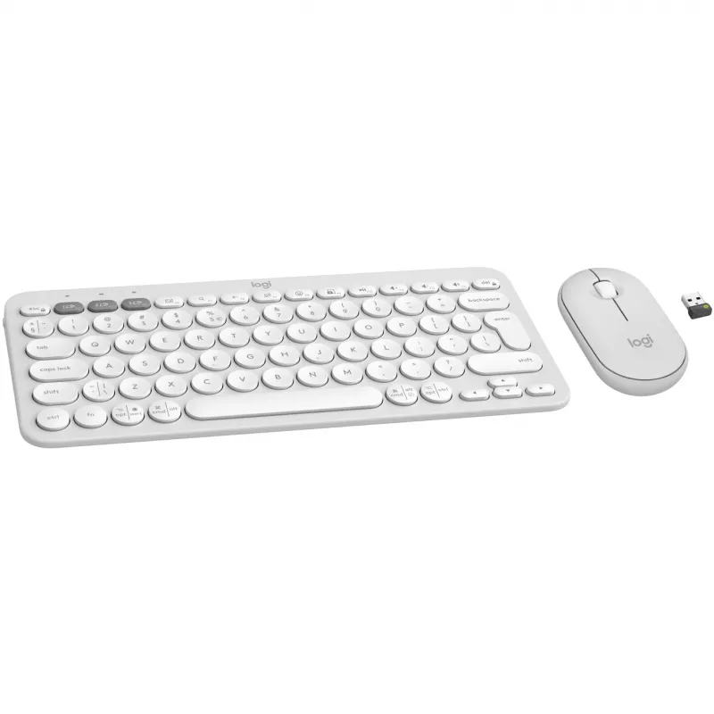 Langaton näppäimistö-hiiri-sarja Logitech Pebble 2