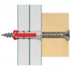 fischer-tulppa DUOPOWER 8x40 BigBox vaaleanharmaa/punainen 450 kpl uudelleensuljettava (570549)
