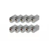 Digitus CAT 5e RJ45 modulaarinen liitin 10 kpl kullattu hopea