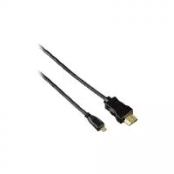 Hama HDMI 0,5 m HDMI-kaapeli HDMI tyyppi A (standardi) HDMI tyyppi D (mikro) musta