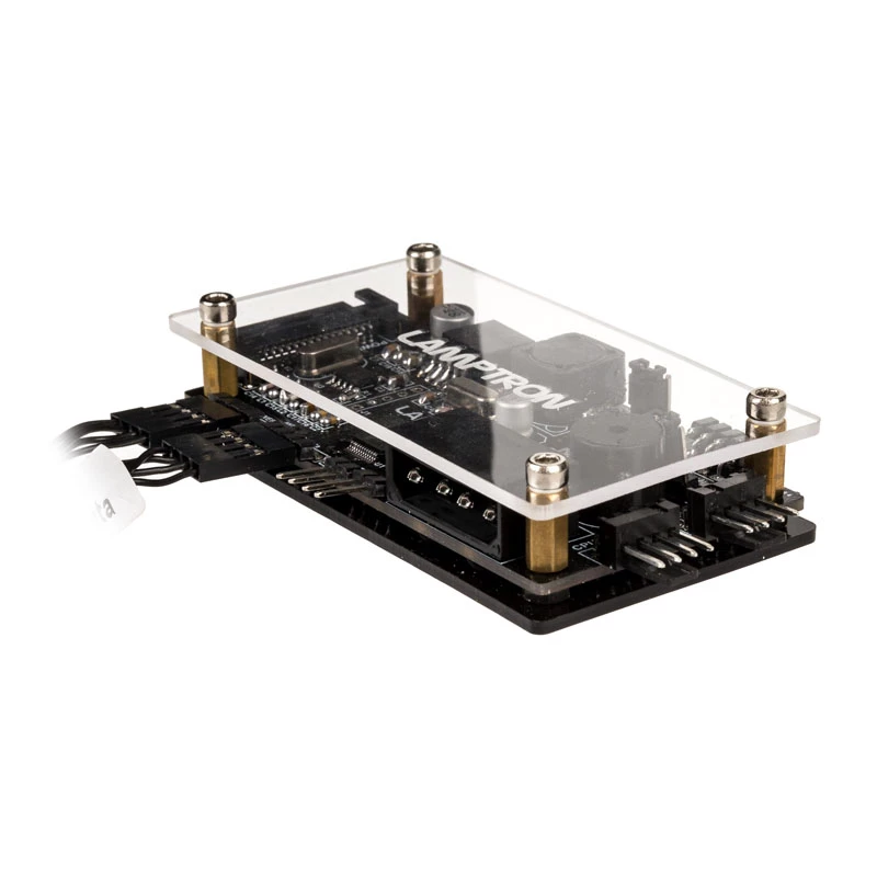 Lamptron TC20 PCI RGB tuuletin- ja LED-ohjain - hopea