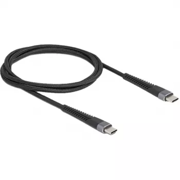 USB-kaapeli DeLOCK 81124 USB 2.0 1m USB C musta