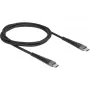 USB-kaapeli DeLOCK 81124 USB 2.0 1m USB C musta