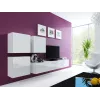 Cama Square kaappi VIGO 50/50/30 valkoinen/valkoinen kiiltävä
