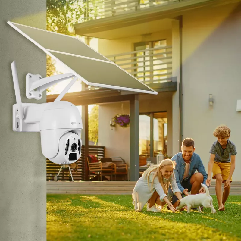 Valvontakamera Tellur Smart WiFi Solar Camera P&T 3MP 2K UltraHD