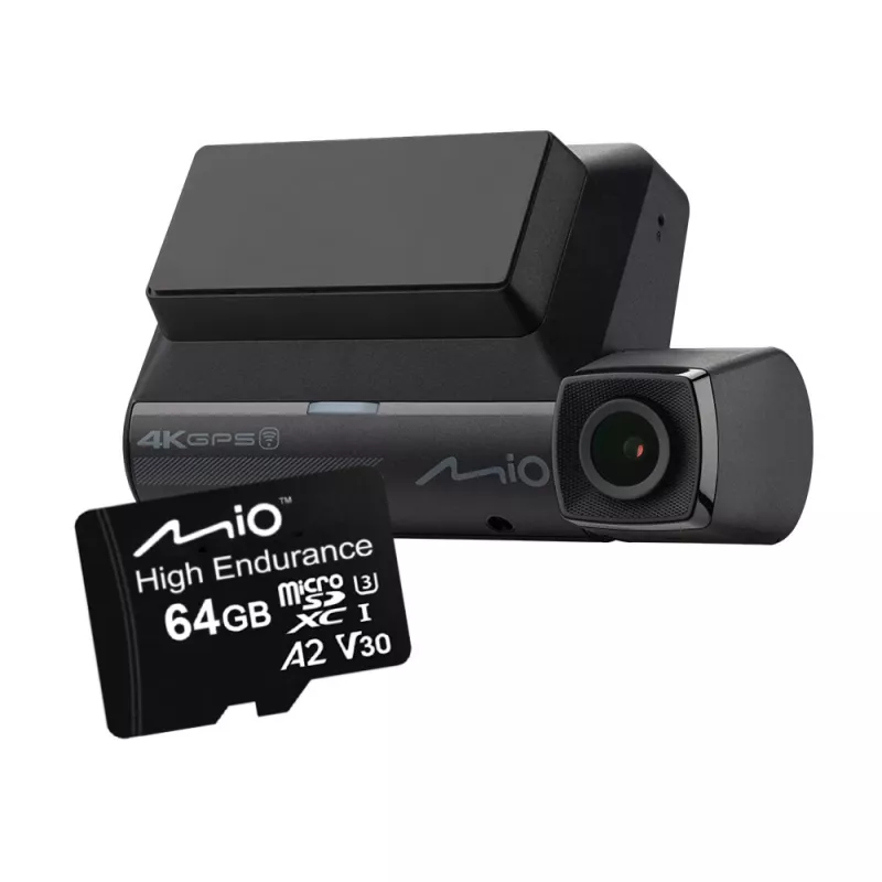 MicroSD-kortti MIO Flash Memory 64GB UHS-I High Endurance jatkuvaan tallennukseen