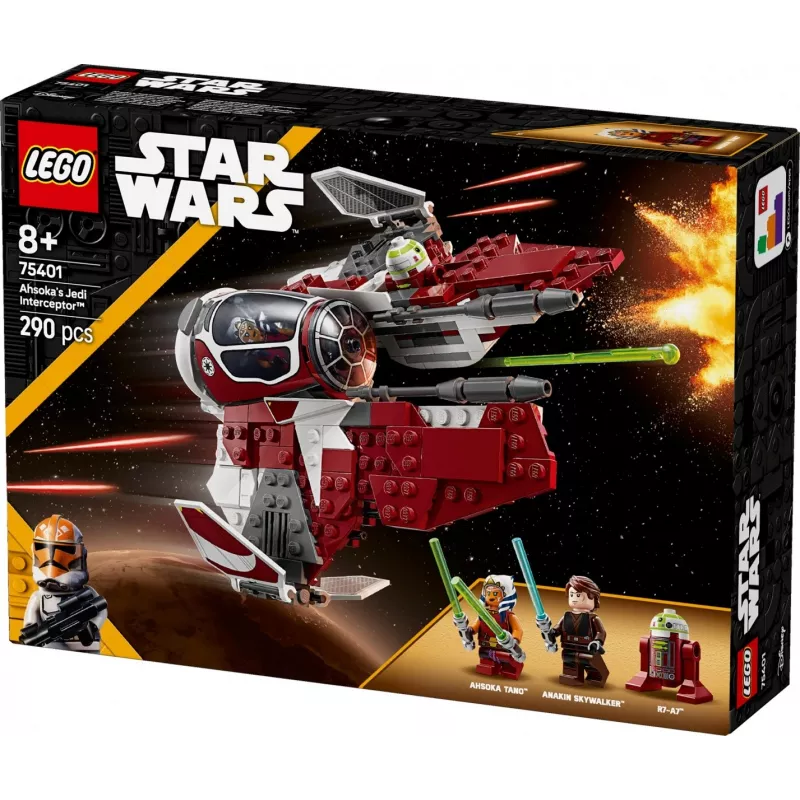 LEGO STAR WARS 75401 Ahsokan Jedi-torjuntahävittäjä