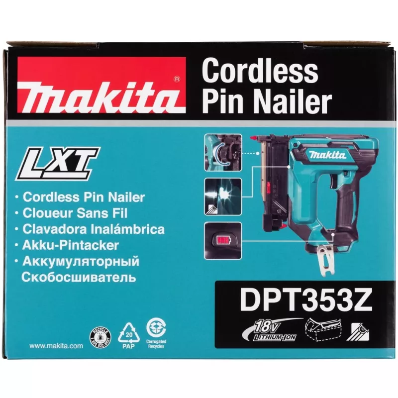 Makita DPT353Z naulain/nitoja akku