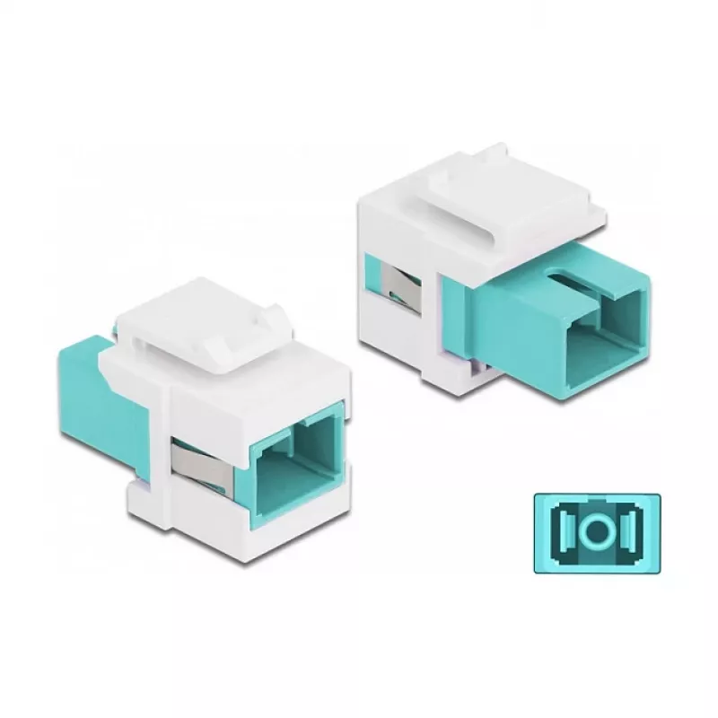 Keystone-moduuli SC simplex naaras - SC simplex naaras DeLOCK