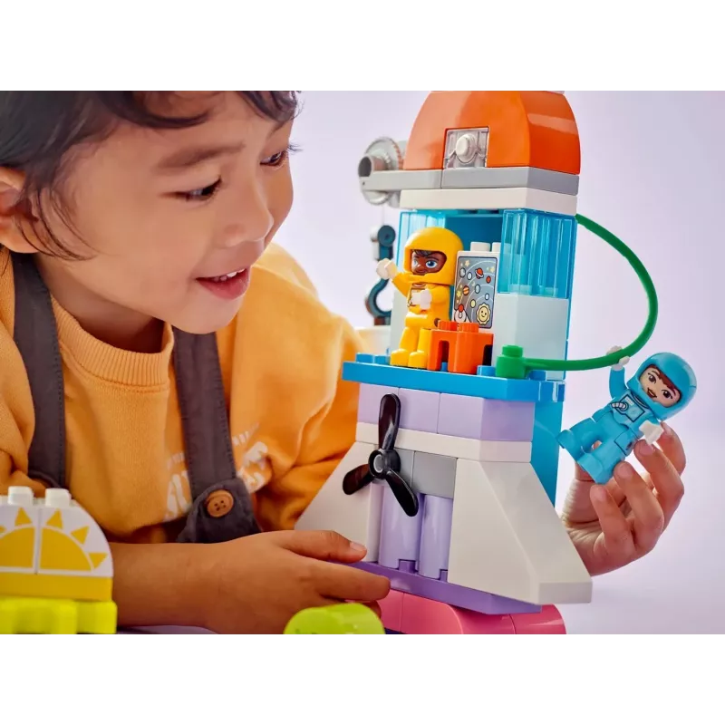 LEGO DUPLO 3in1 avaruussukkula seikkailu rakettilelu 10422